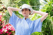 Load image into Gallery viewer, Fedora Hat - Natural White