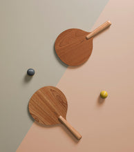 Load image into Gallery viewer, Beach Rackets - Natural Wood