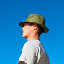 Load image into Gallery viewer, Fedora Hat - Army Green