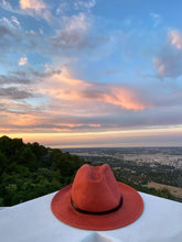 Load image into Gallery viewer, Fedora Hat - Terracotta