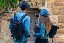 Load image into Gallery viewer, Large Backpack - Dark Night Blue