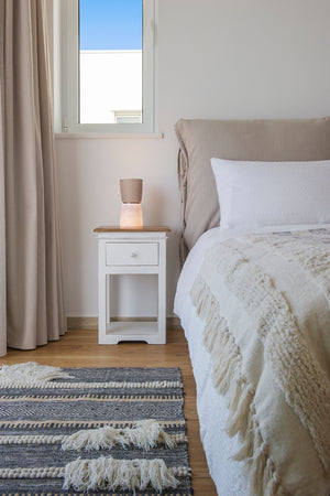 Baoba Table Lamp - Almond White