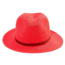 Load image into Gallery viewer, Fedora Hat - Coral Pink
