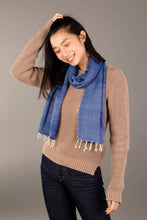 Load image into Gallery viewer, Warm Krama Scarf - Blue
